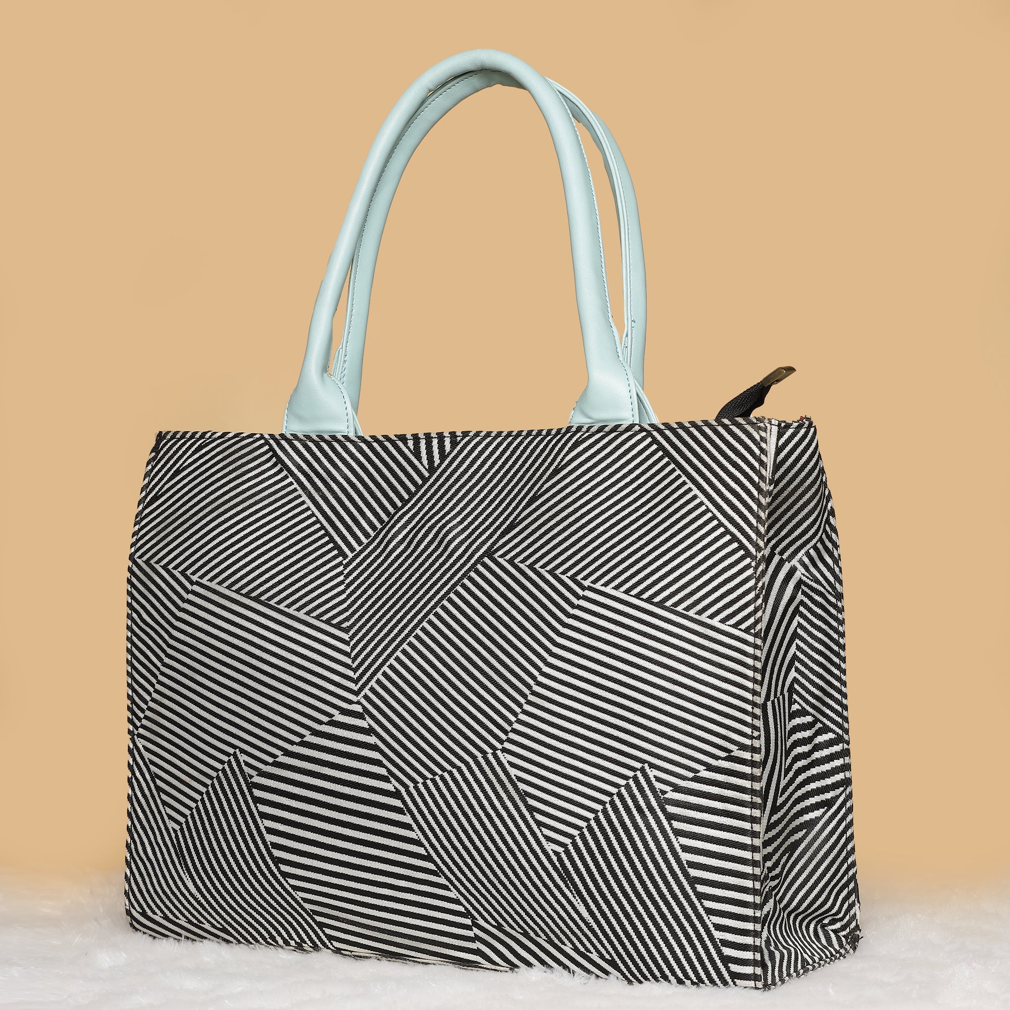 Jacquard Fusion Box Tote Bag