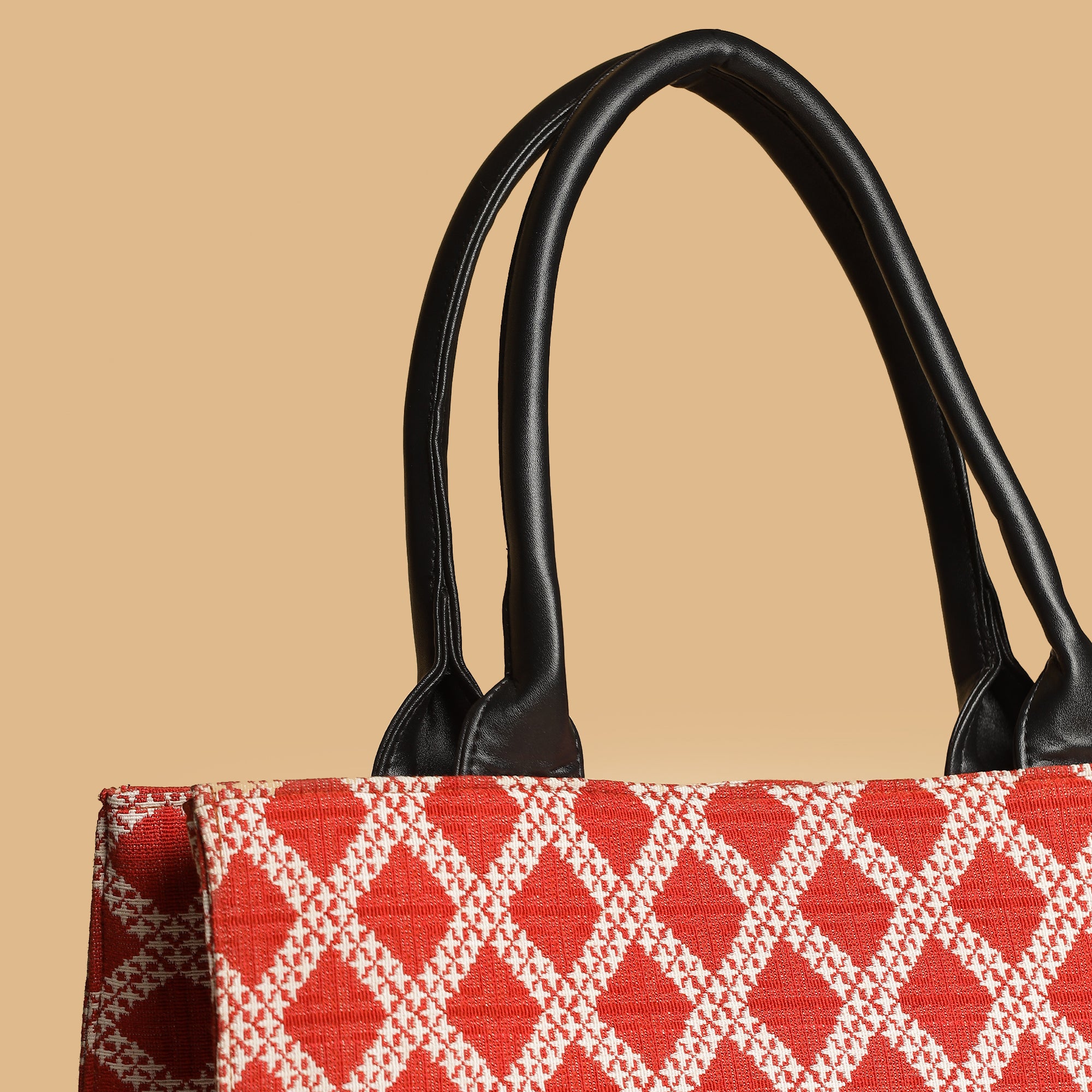 Jacquard Fusion Box Tote Bag